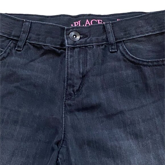 The Children's Place Girls Shortie Short Court Shorts-Black-Size 10-NWT - Picture 2 of 4